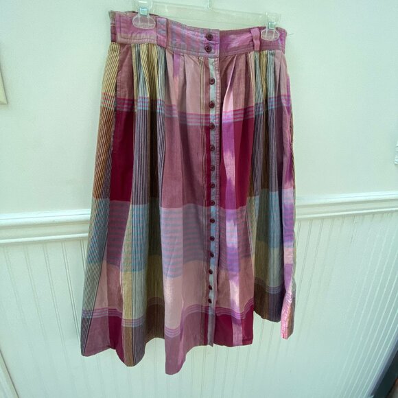 Boho Prairie Maxi Skirt size 12 Country skirt Traditional skirt - Picture 5 of 7